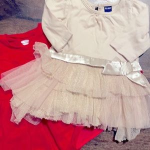 5/25$ tutu dress bundle 0/3M